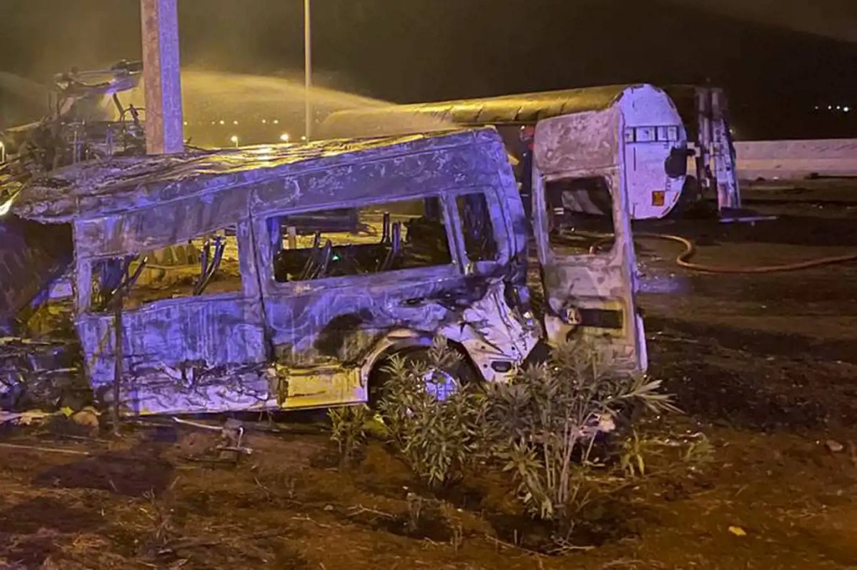 Otoyolda feci kaza: Freni boşalan tanker, 3 araca ve işçilere çarptı: 3 ölü, 11 yaralı