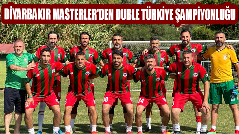 Diyarbakır masterler'den duble Türkiye şampiyonluğu