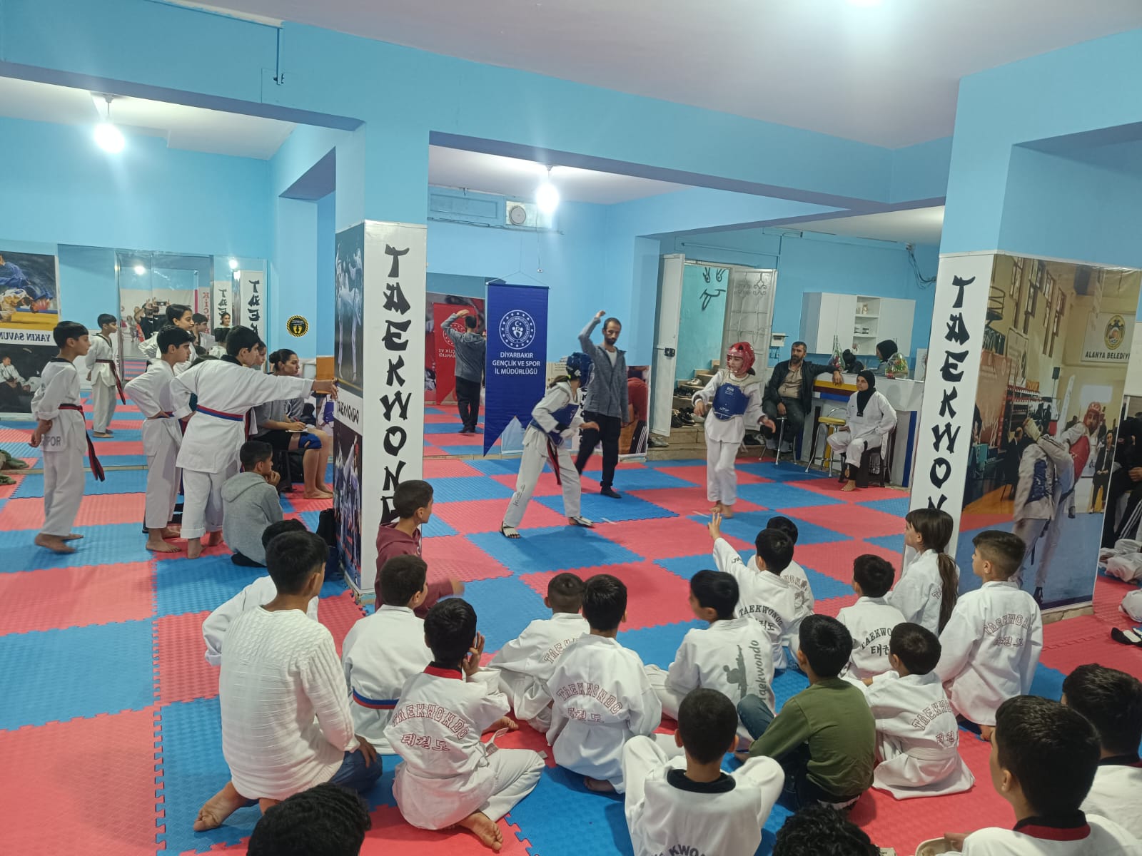 Bismil’de Cumhuriyetin 100. yılına özel Taekwondo Turnuvası heyecanı