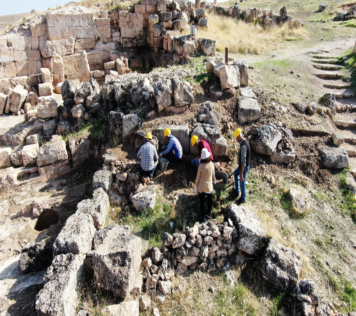 Diyarbakır Zerzevan kalesinde yeni keşif