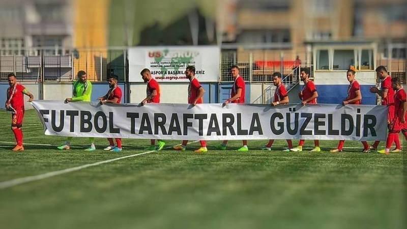 Amedspor’dan yasak paylaşımı: Futbol Taraftarla Güzeldir