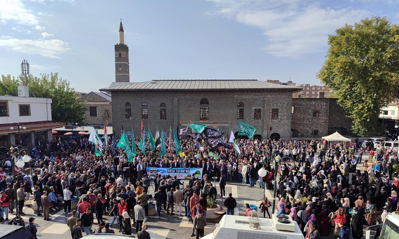 Diyarbakır'dan Gazze'ye destek açıklaması