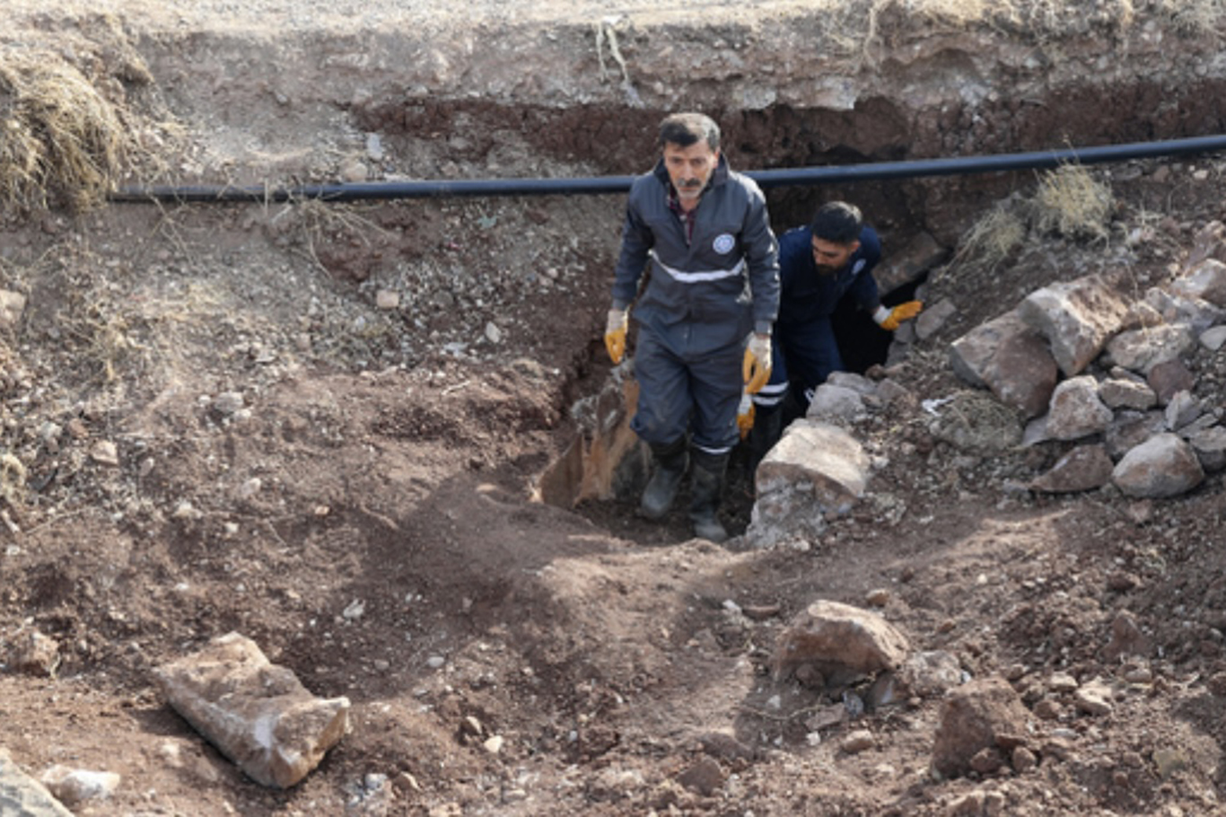 Diyarbakır'da 480 yıl önce yapılan içme suyu şebekesi bulundu