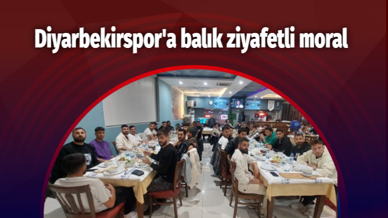 Diyarbekirspor'a balık ziyafetli moral