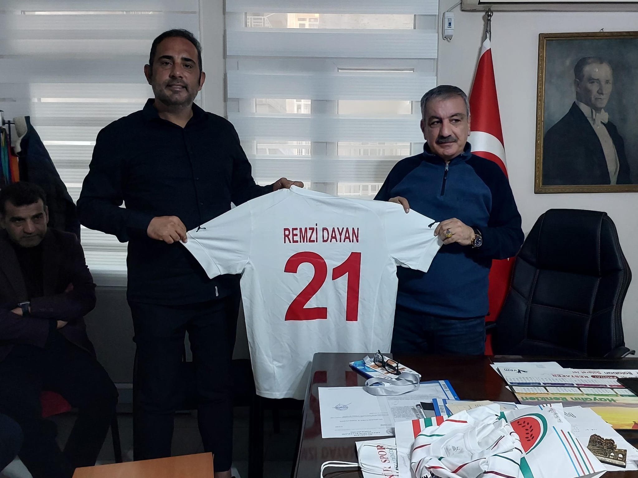 Diyarbekirspor'dan ASKF ve TÜFAD başkanlarına ziyaret