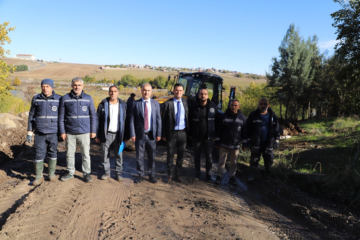 Diyarbakır’ın o ilçesine 400 metre hat çekildi!