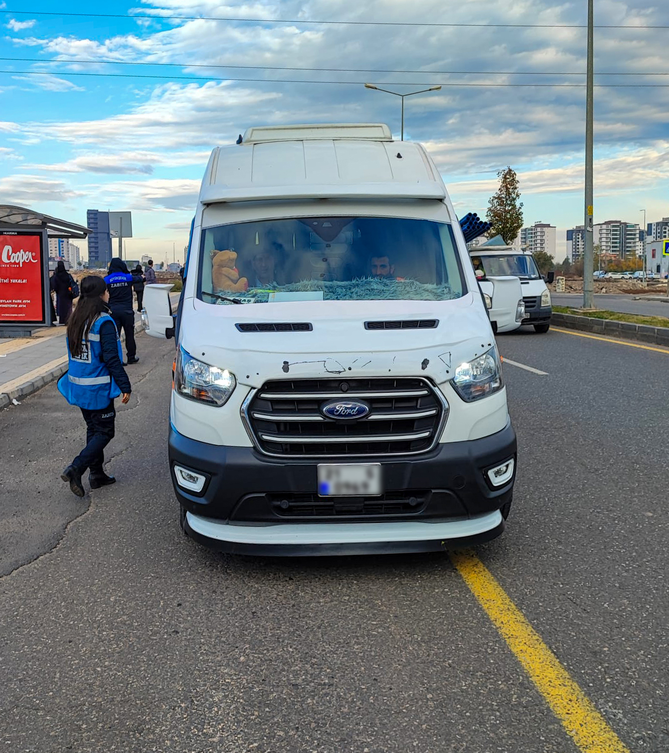 Diyarbakır’da zabıta ekiplerinden okul servislerine denetim