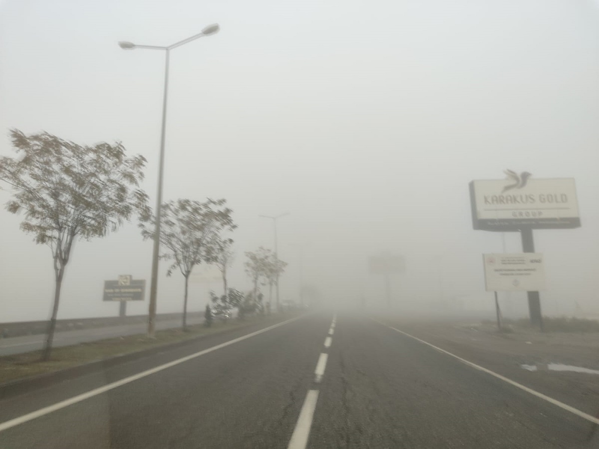 Diyarbakır’da yoğun sis