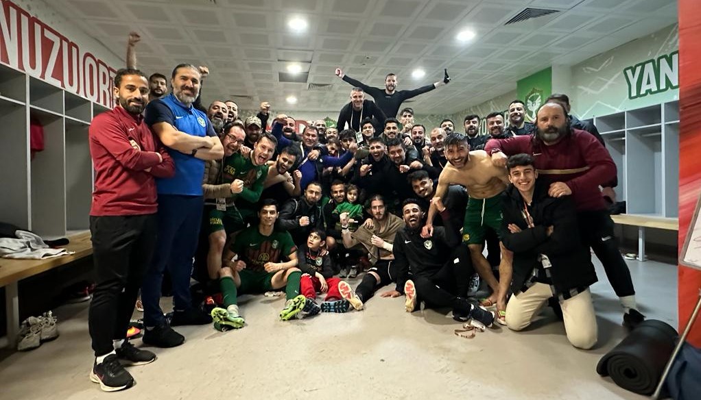 Amedspor kendine geldi