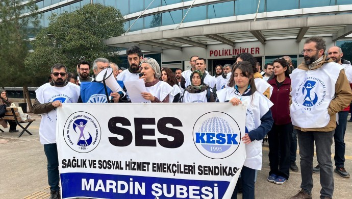 Sağlıkçılardan mobbing ve tehditleri protestosu!