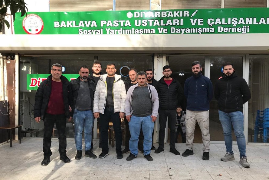 Diyarbakır'da Baklava Ve Pasta Ustaları Ekonomik Sıkıntıları Gidermek İçin Örgütlendi