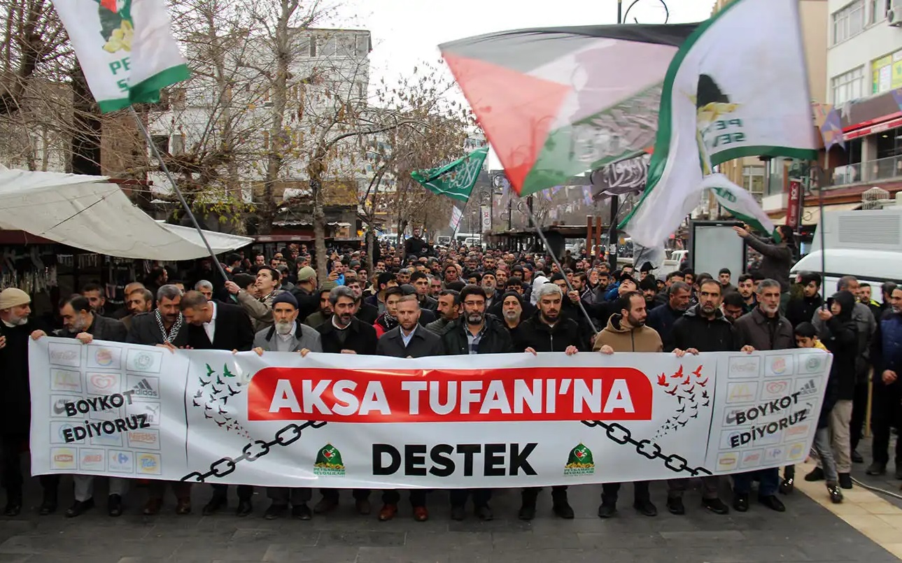 Diyarbakır Peygamber Sevdalıları: Gazze’nin Yanındayız!