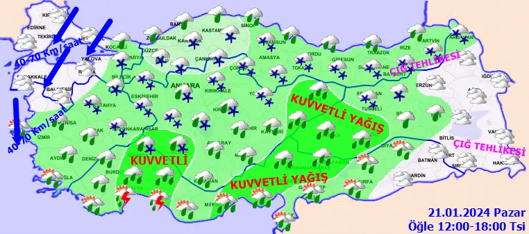 Meteoroloji’den Diyarbakır uyarısı