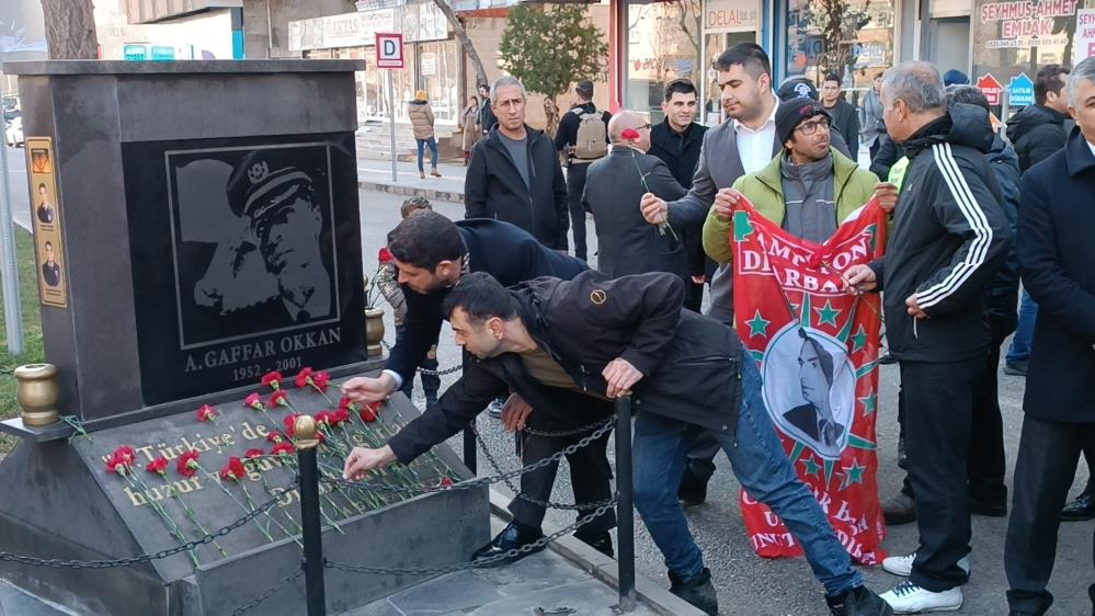 Gaffar Okkan, Diyarbakır’da Şehit Edildiği Yerde Anıldı!