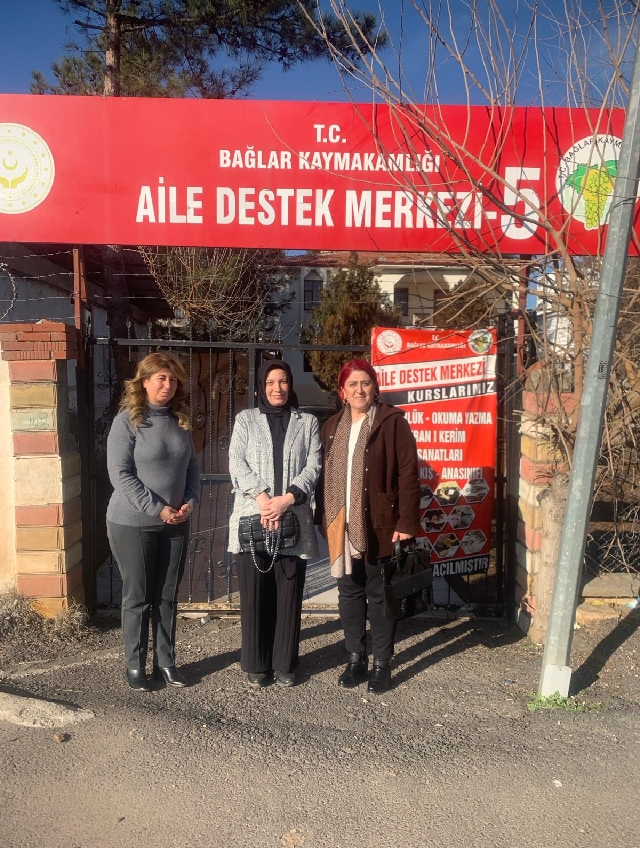 Diyarbakır’da DÜKSAM tarafından Aile Destek Merkezleri  ziyaretleri