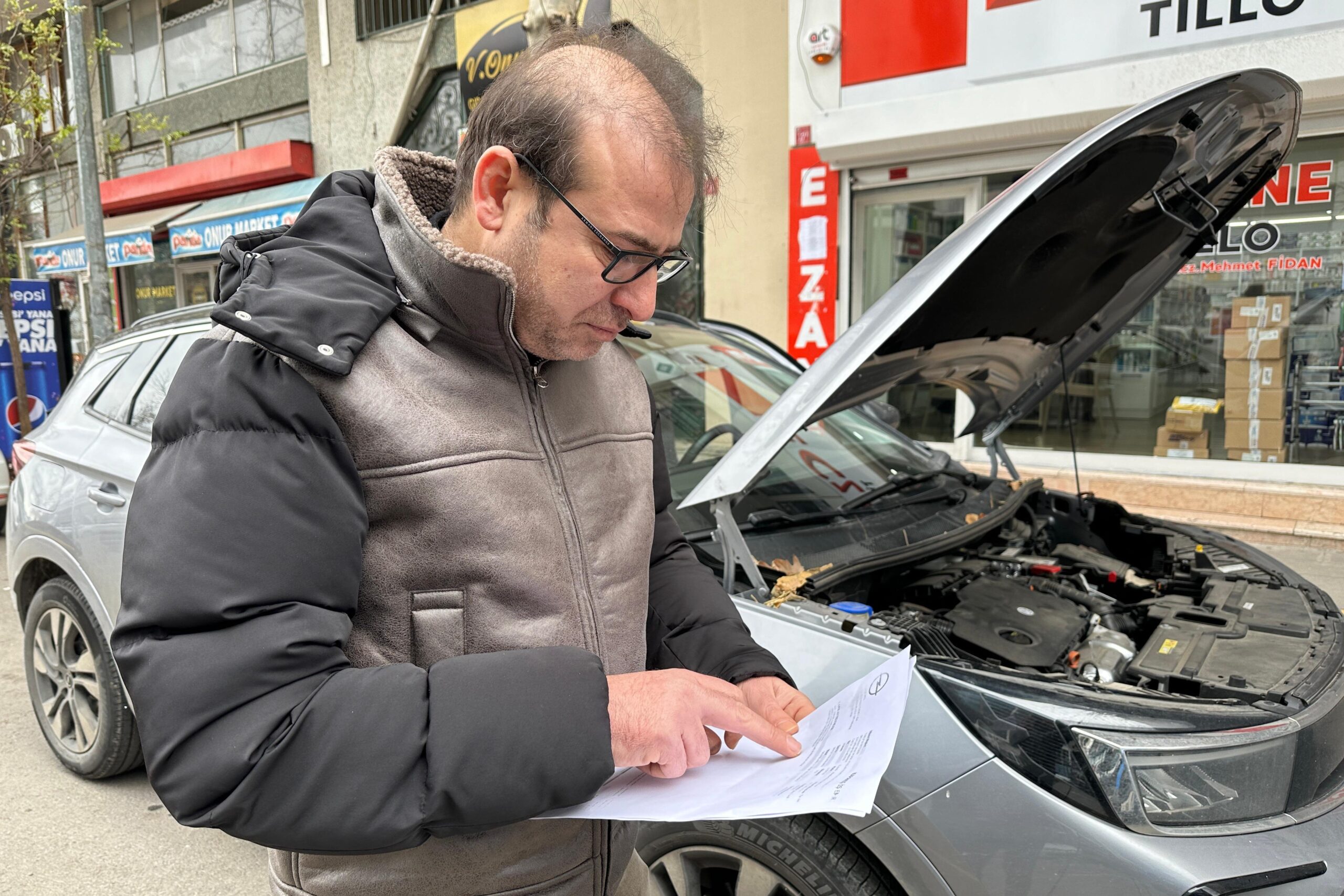 Diyarbakır’da akıl almaz olay: Sıfır araç aldı, bakın başına neler geldi!