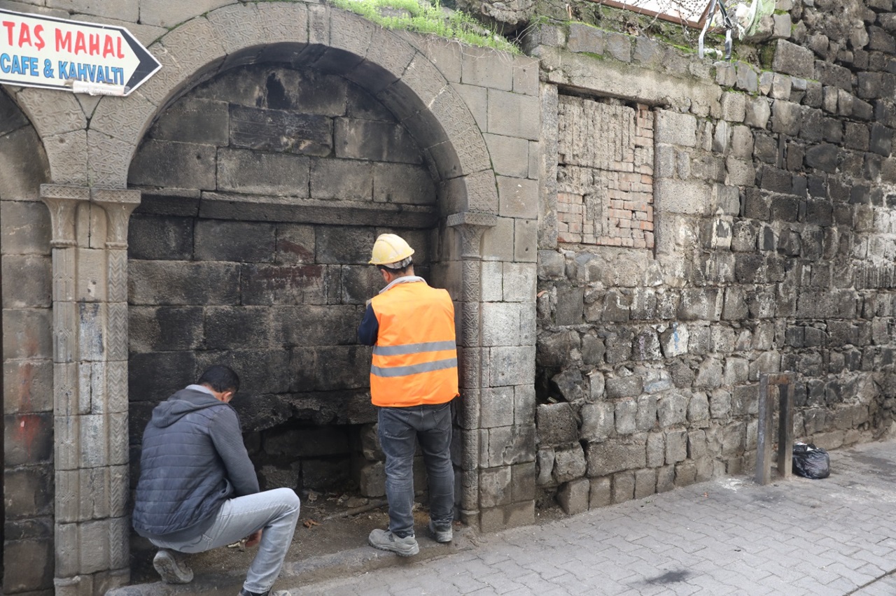 Diyarbakır’ın tarihi çeşmeleri hayat buluyor