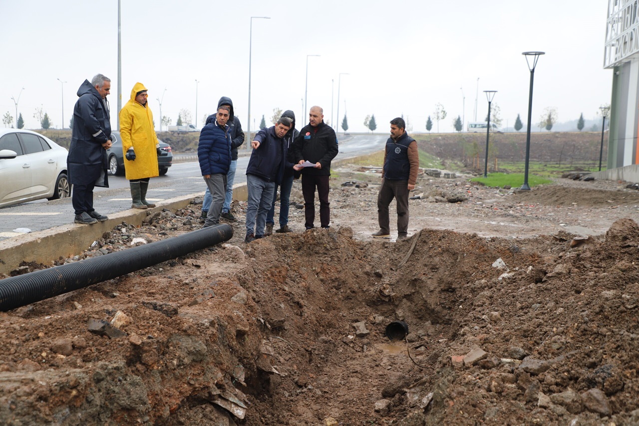 Diyarbakır’da altyapı çalışmaları