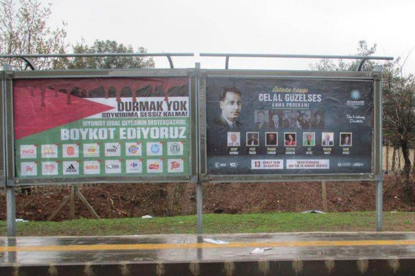 Diyarbakır'daki Billboardlarda boykot görselleri!