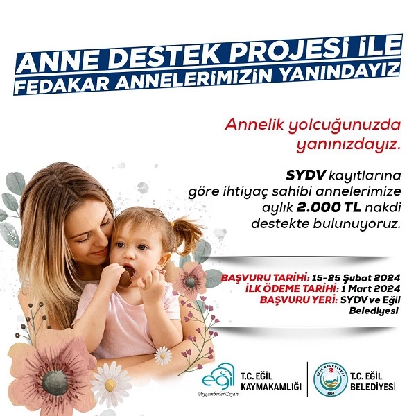 Diyarbakır’da Belediye Annelere Aylık 2000 TL Para Yardımı Yapacak!