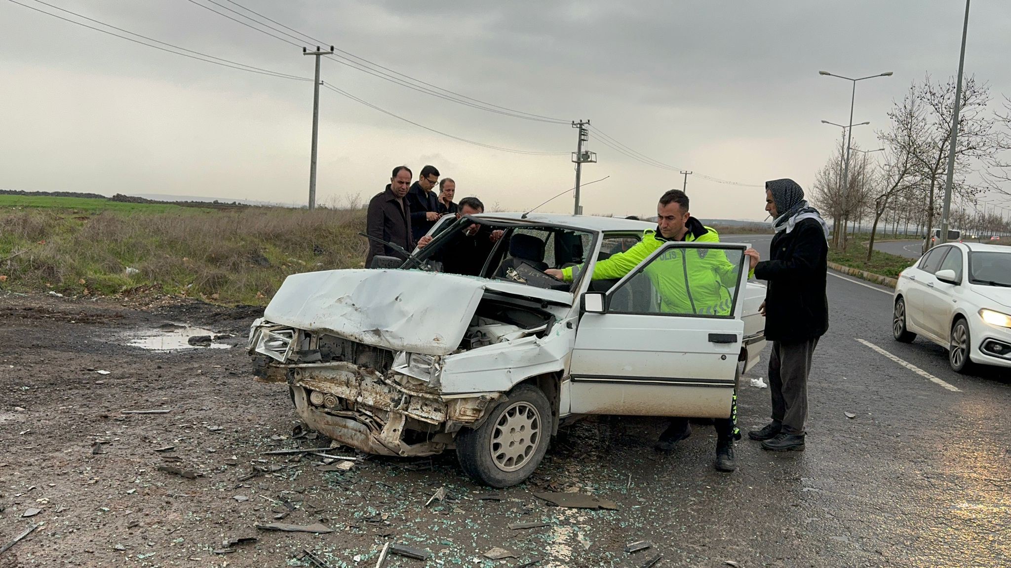 Diyarbakır’da trafik kazası: 4 yaralı