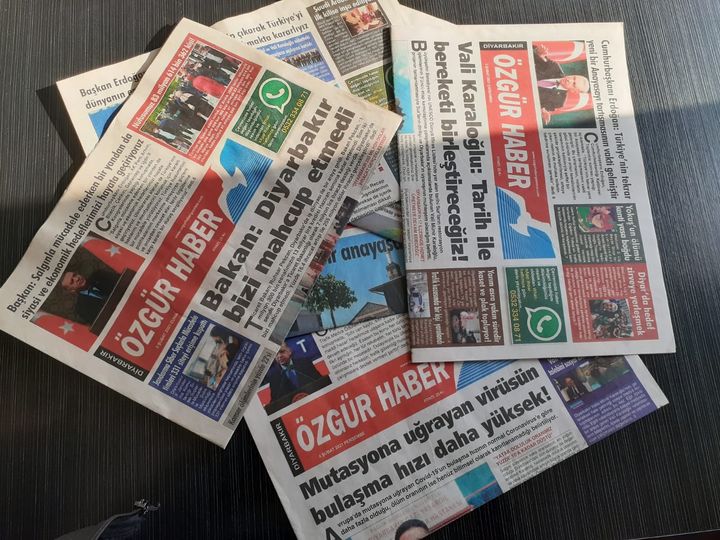 ÖZGÜR HABER GAZETESİ 13 YAŞINDA