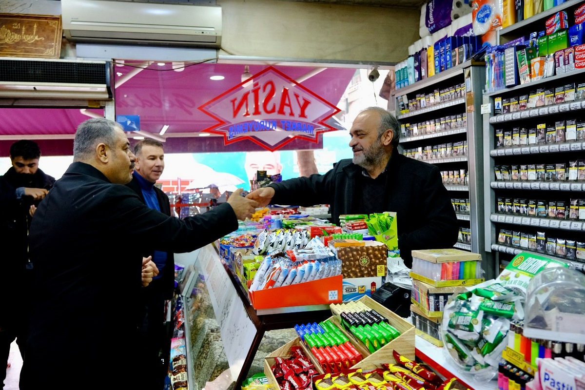 AK Parti Diyarbakır Adayından Yenişehir’de Esnaf Ziyareti!