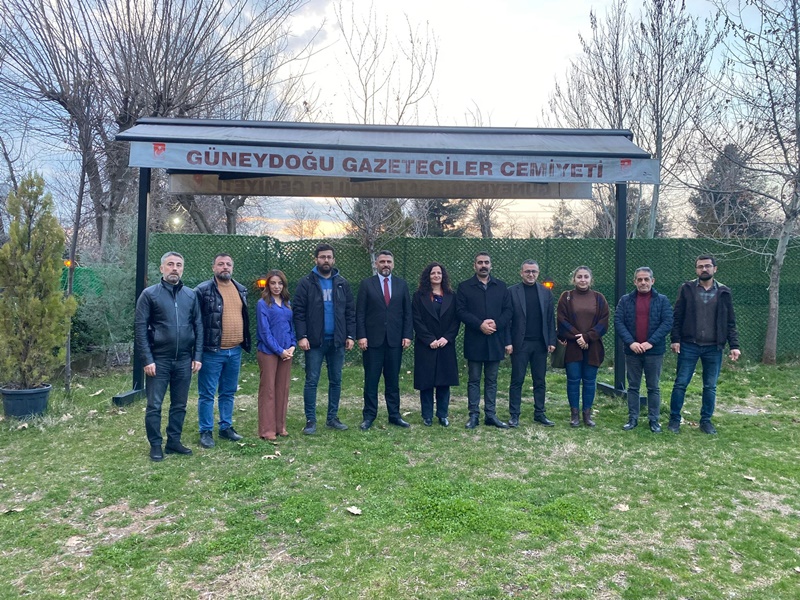 Diyarbakır Dem Parti'den GGC’ye ziyaret