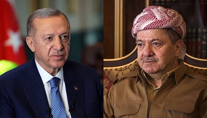 Erdoğan’dan Barzani’ye Taziye Mesajı!