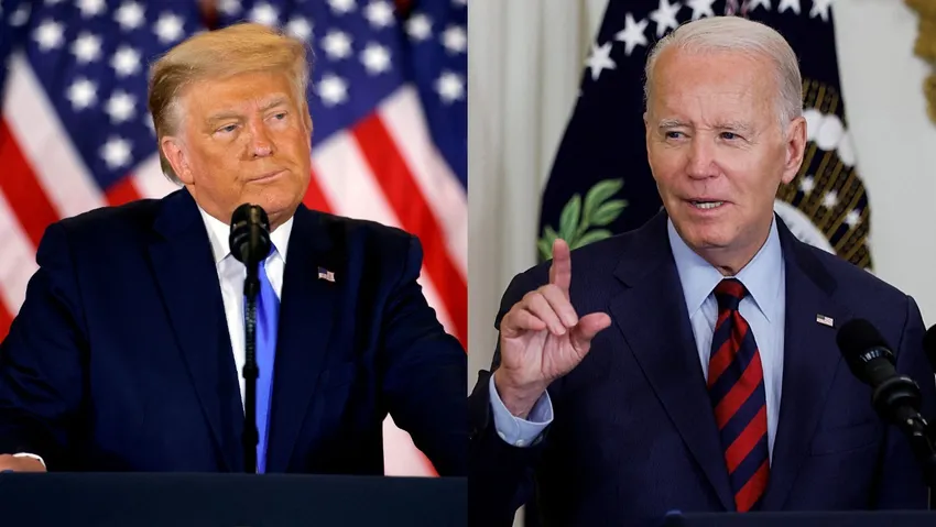 ABD'de Seçim Anketi: Trump, Biden'ın 5 Puan Önünde