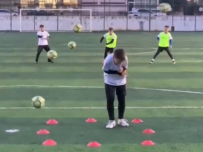 Diyarbakır’da miniklerin eğlencesi artık futbol!