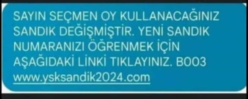 Dolandırıcıların seçim tuzağına dikkat!