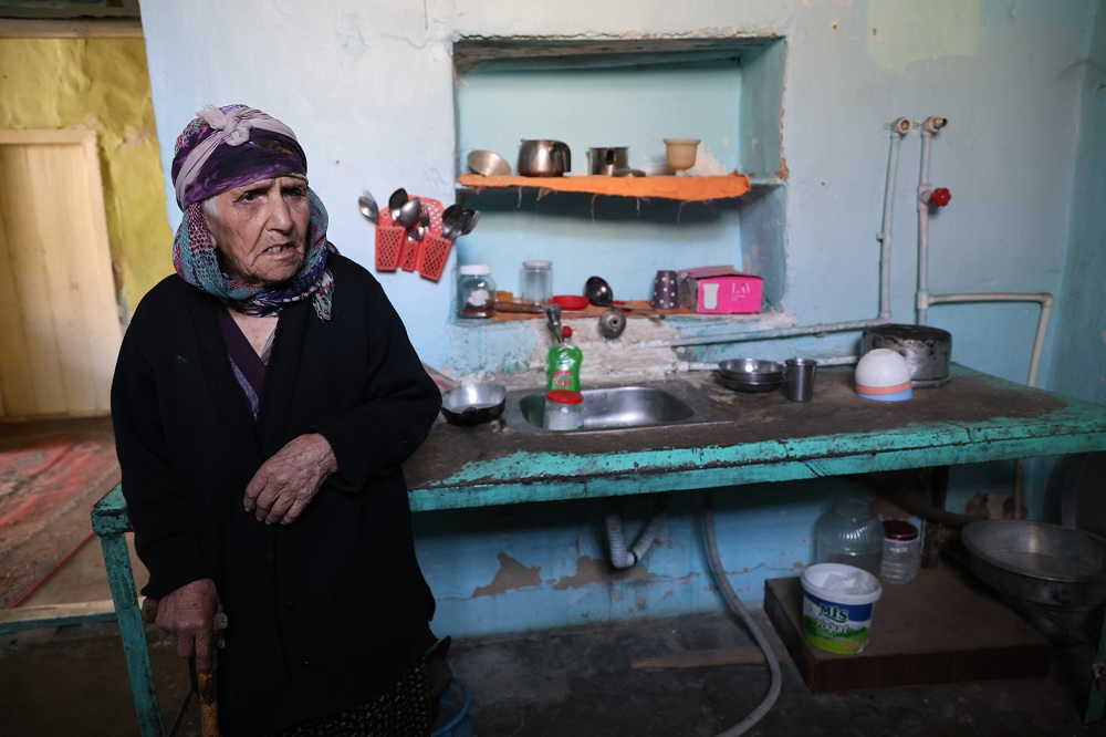 Hanım nenenin yaşam mücadelesi!