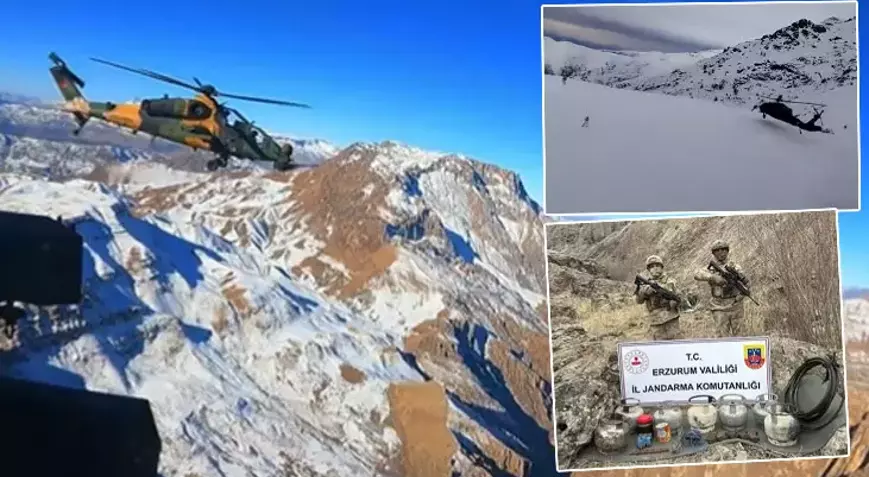 Diyarbakır Şırnak Bingöl Bitlis Ve Erzurum’daki Operasyonlarda 20 Mağara İmha Edildi!