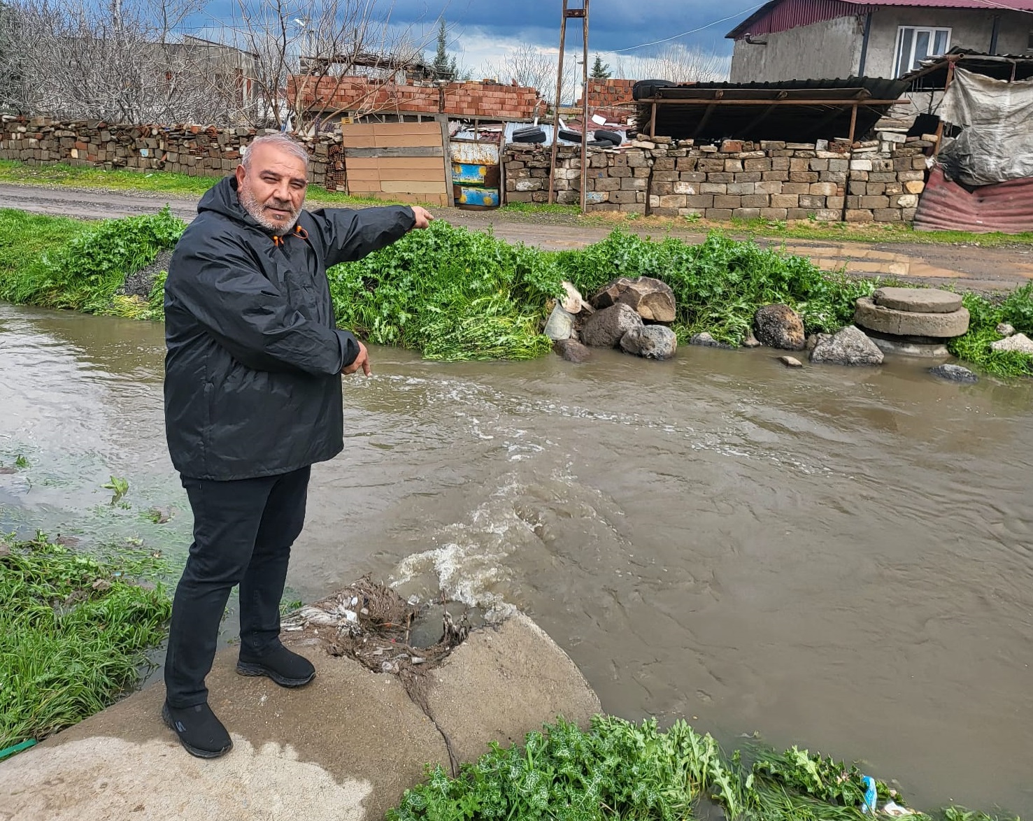 Diyarbakır’da faciaya ramak kala acil kodlu yardım talebi