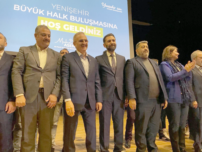 AK Parti Yenişehir Başkan Adayı Asena: "Gerçek belediyecilik yapacağız"