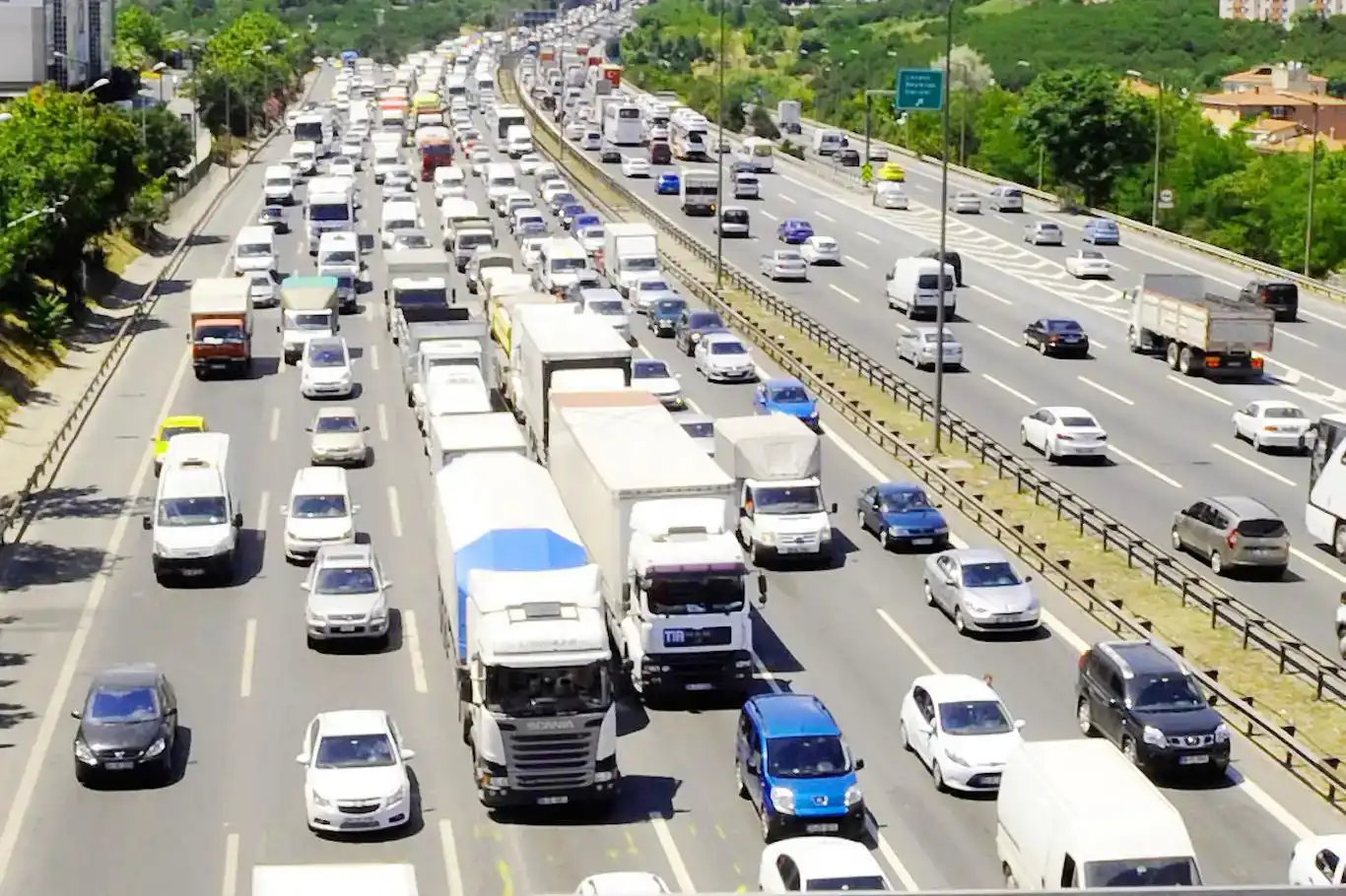 Taşıt-kilometre istatistikleri açıklandı