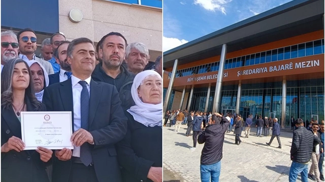 Van Belediyesi’nde devir teslim töreni yapıldı