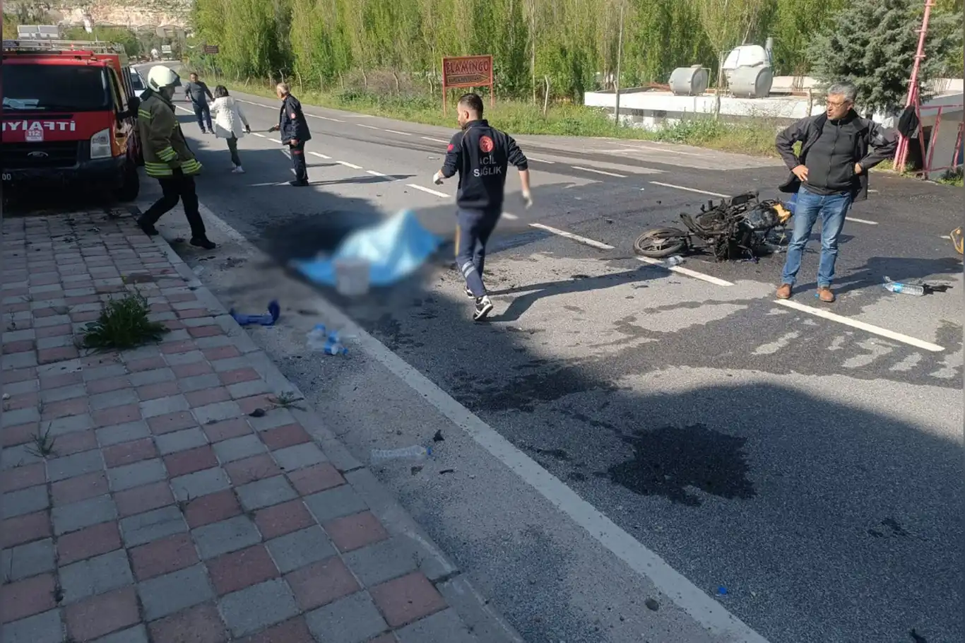 Mardin’de otomobil ile motosiklet çarpıştı: 1 ölü