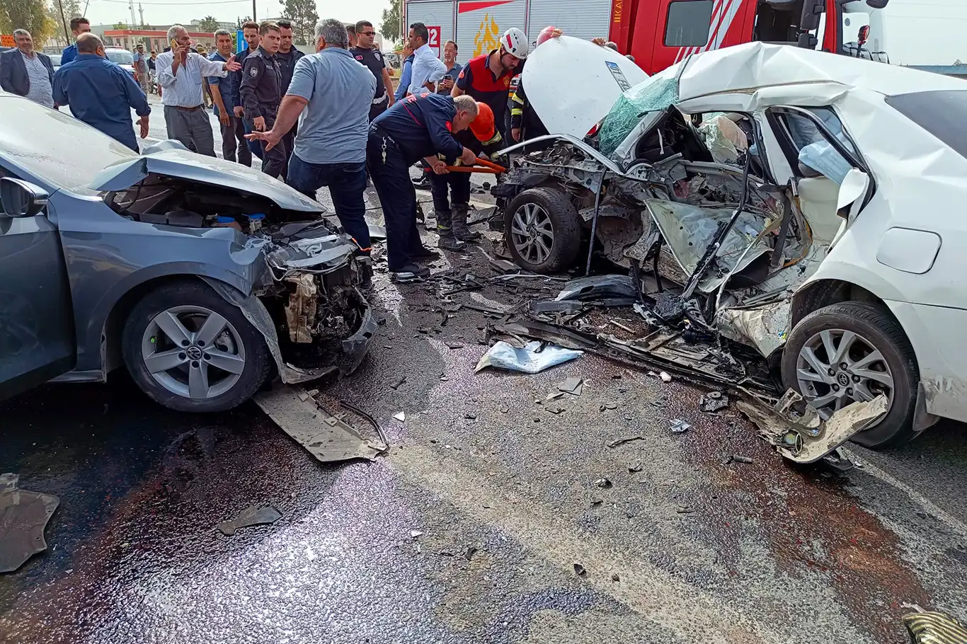 Şanlıurfa'da zincirleme kaza: 1 ölü 7 yaralı!