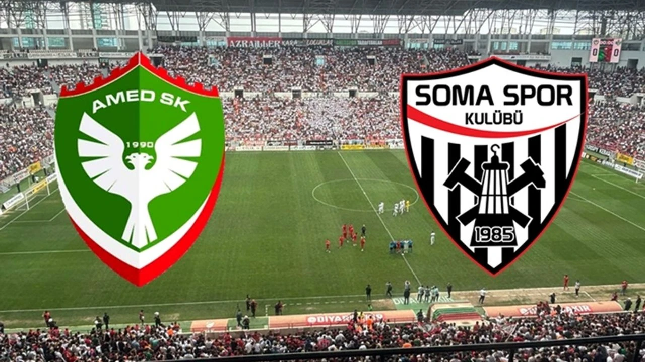 Somaspor-Amedspor maçı saat kaçta ve nerede yayınlanacak?