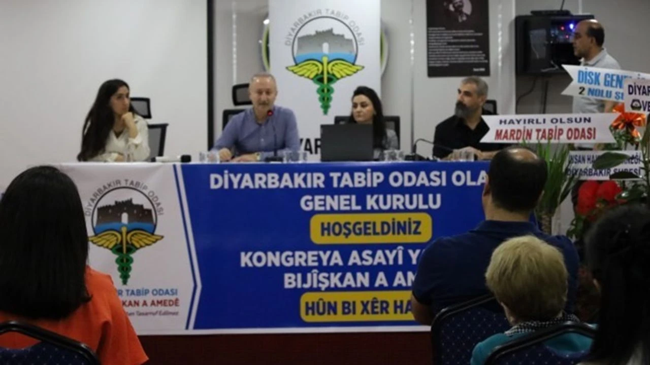 Diyarbakır Tabip Odası Genel Kurulu yapıldı