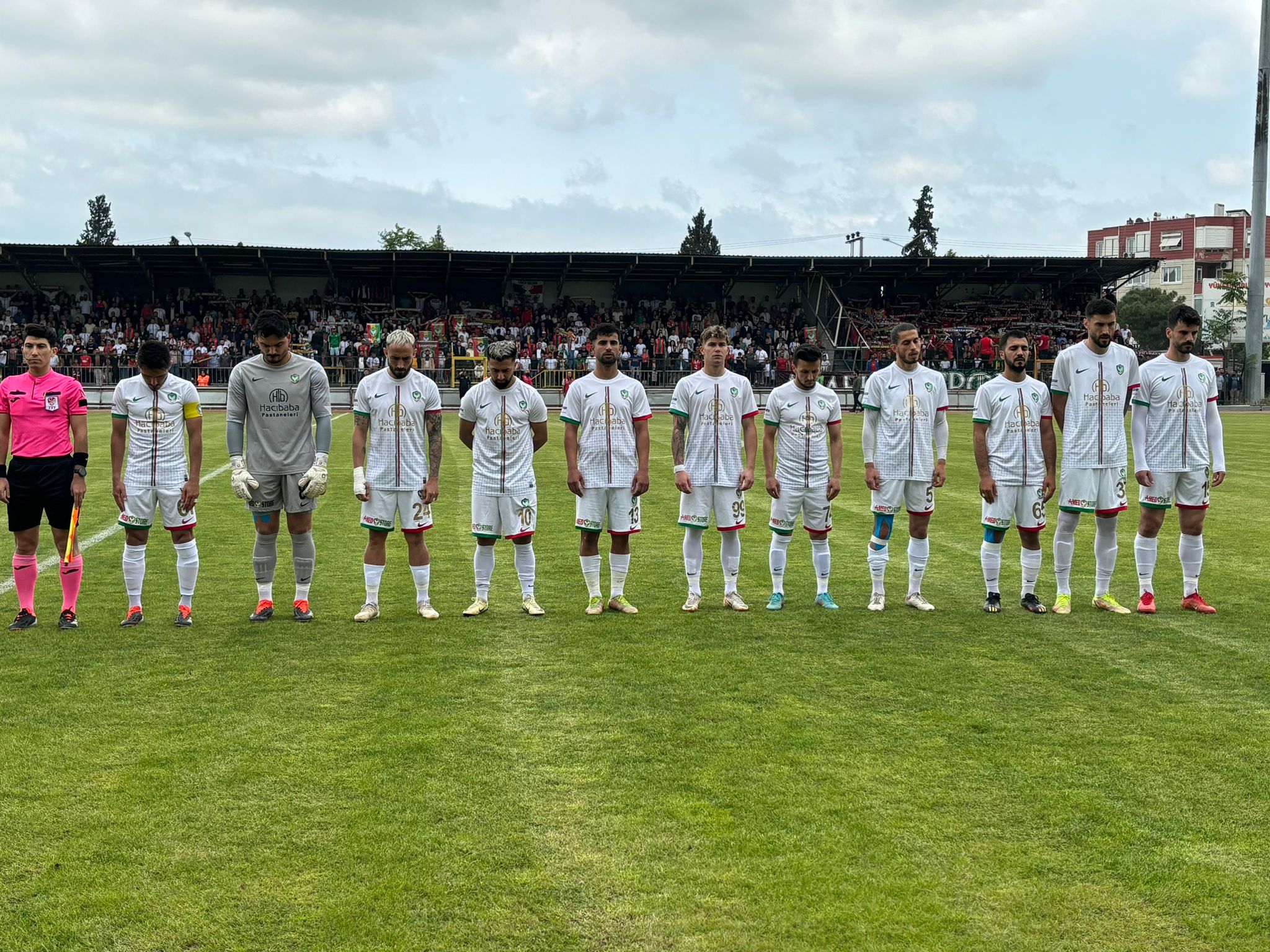 Amedspor’un şampiyonluk maçı 0-0 devam ediyor