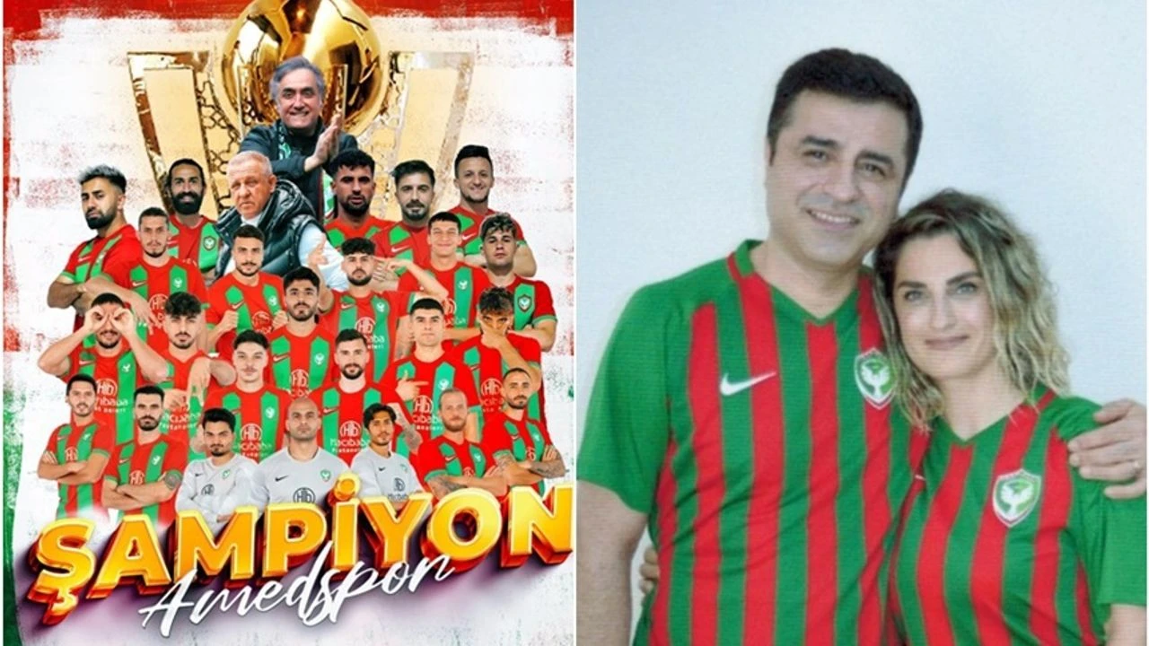 Selahattin Demirtaş'tan Amedspor paylaşımı