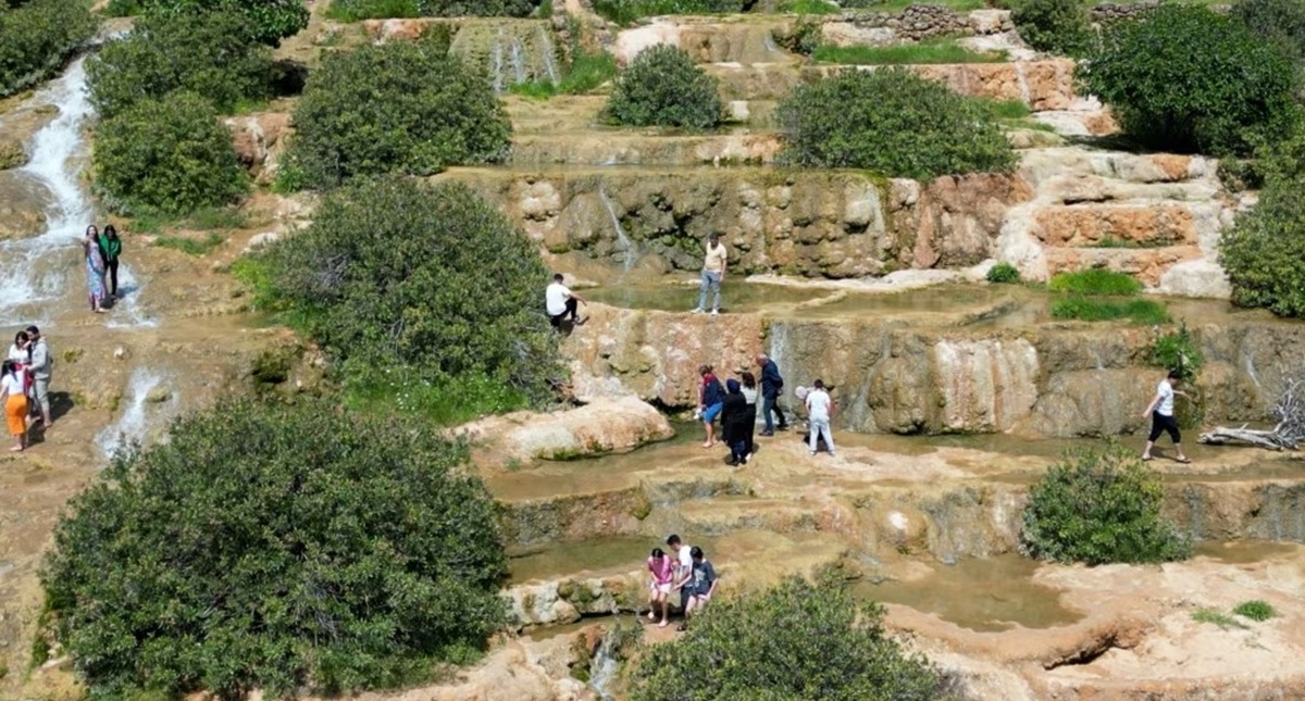 Bölgenin Pamukkale’si: Beşdeğirmen Köyü