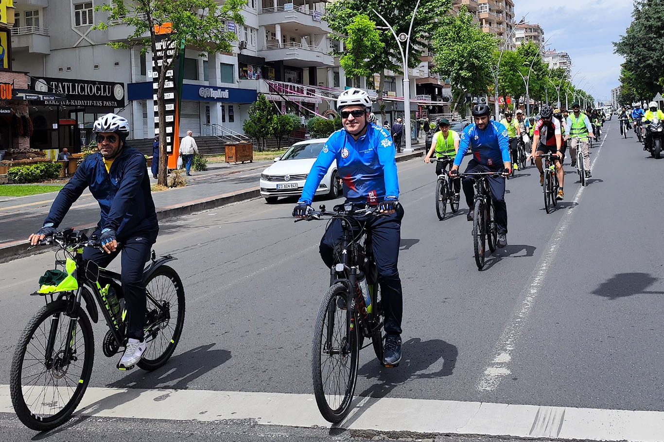 Diyarbakır'da sağlıklı yaşam için pedal çevrildi