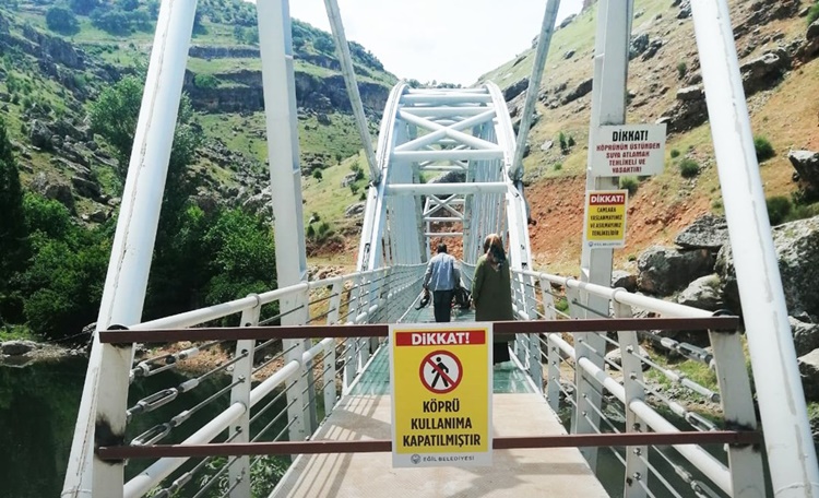 Diyarbakır’da ‘Kral Yürüyüş Yolu’ kapandı