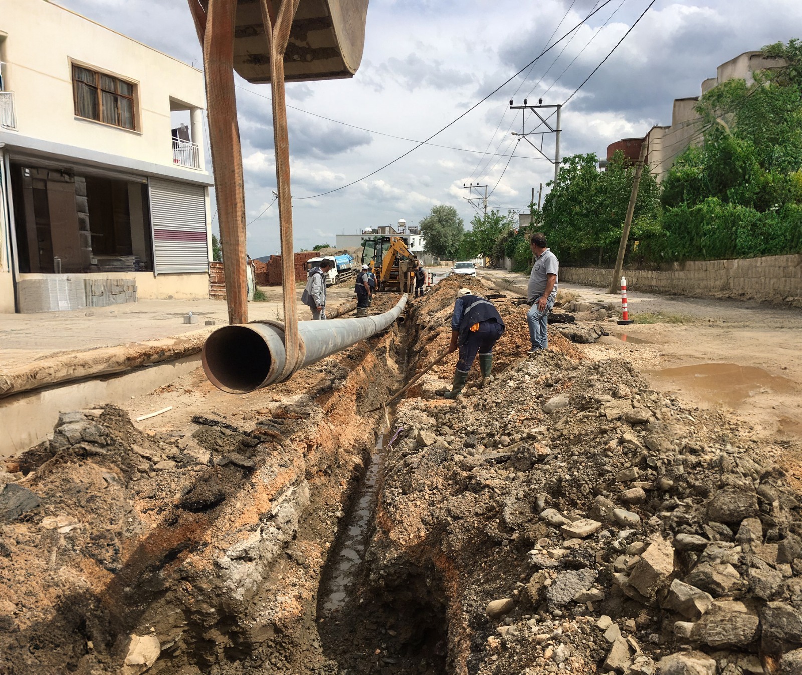 Diyarbakır'ın o ilçesinde içme suyu hatları yenileniyor