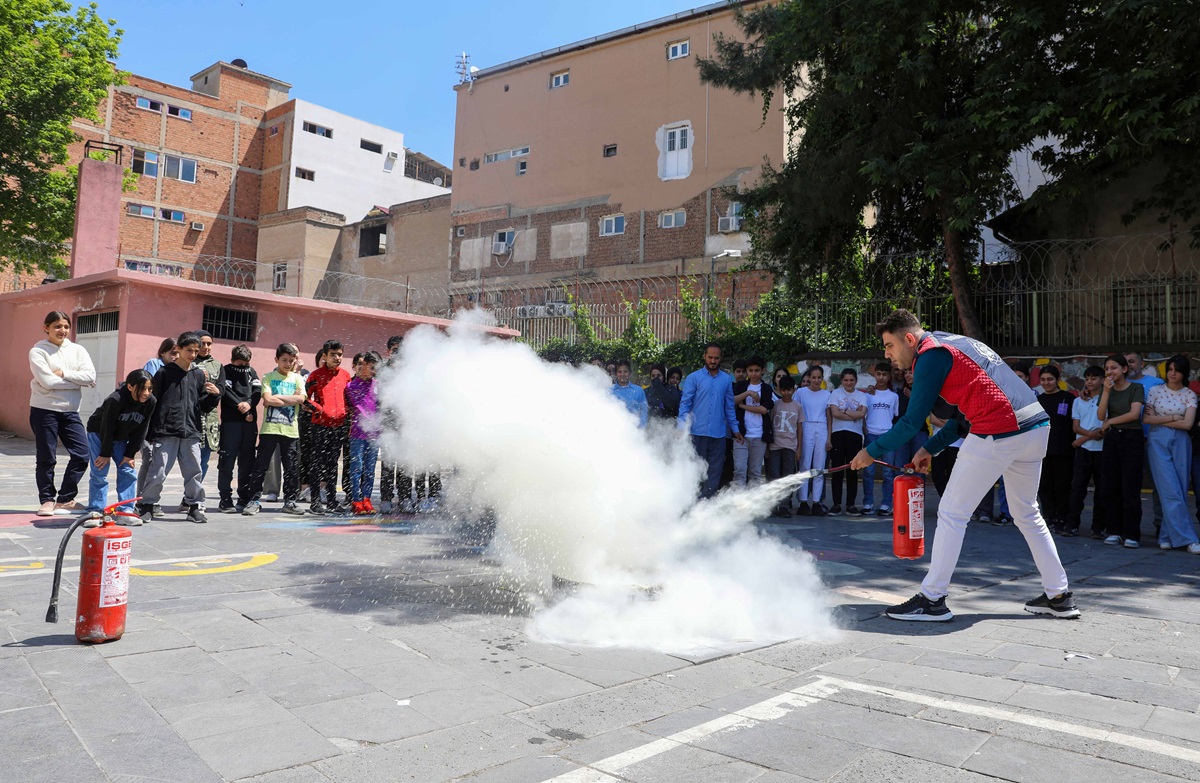 Diyarbakır’da öğrencilere uygulamalı eğitim