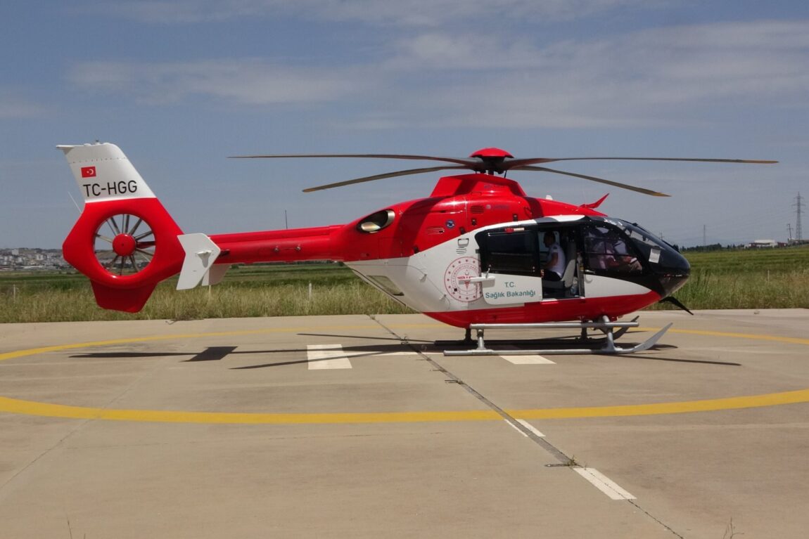 Diyarbakır’da kaynar süt kazanına düşen çocuk için ambulans helikopter devreye girdi!